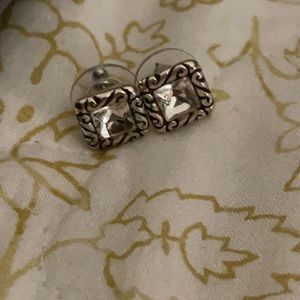 Brighton Regina silver studs